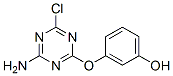 3-[(4-amino-6-chloro-1,3,5-triazin-2-yl)oxy]phenol CAS#: 50643-39-5
