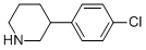 3-(4-chlorophenyl)piperidine CAS#: 55989-13-4