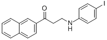 3-(4-iodoanilino)-1-(2-naphthyl)-1-propanone CAS#: 477320-57-3