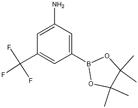 3-(4,4,5,5-Tetramethyl-1,3,2-dioxaborolan-2-yl)-5-(trifluoromethyl)aniline CAS#: 510771-54-7