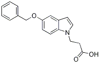 3-[5-(Benzyloxy)-1H-indol-1-yl]propanoic acid CAS#: 445492-18-2