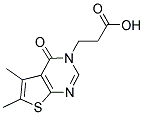 3-(5,6-DIMETHYL-4-OXO-4H-THIENO[2,3-D]PYRIMIDIN-3-YL)-PROPIONIC ACID CAS#: 450394-89-5