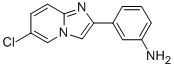 3-(6-CHLORO-IMIDAZO[1,2-A]PYRIDIN-2-YL)-PHENYLAMINE CAS#: 439110-86-8