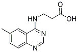 3-(6-METHYL-QUINAZOLIN-4-YLAMINO)-PROPIONIC ACID CAS#: 405920-60-7