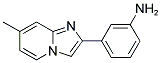 3-(7-METHYLIMIDAZO[1,2-A]PYRIDIN-2-YL)ANILINE CAS#: 54970-98-8