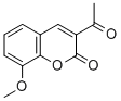 3-ACETYL-8-METHOXY-CHROMEN-2-ONE CAS#: 5452-39-1