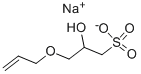 3-ALLYLOXY-2-HYDROXY-1-PROPANESULFONIC ACID, SODIUM SALT CAS#: 52556-42-0