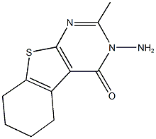 3-AMINO-2-METHYL-5,6,7,8-TETRAHYDRO-3H-BENZO[4,5]THIENO[2,3-D]PYRIMIDIN-4-ONE CAS#: 43088-52-4