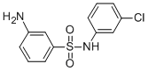 3-AMINO-N-(3-CHLORO-PHENYL)-BENZENESULFONAMIDE CAS#: 438017-93-7