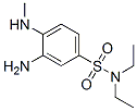 3-AMINO-N,N-DIETHYL-4-(METHYLAMINO)BENZENESULFONAMIDE CAS#: 49804-44-6
