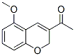 3-Acetyl-5-methoxy-2H-1-benzopyran CAS#: 57543-57-4