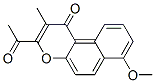 3-Acetyl-7-methoxy-2-methyl-1H-naphtho[2,1-b]pyran-1-one CAS#: 55044-51-4