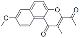 3-Acetyl-8-methoxy-2-methyl-1H-naphtho[2,1-b]pyran-1-one CAS#: 55044-50-3