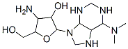 3-Amino-5-[6-(dimethylamino)octahydro-9H-purin-9-yl]tetrahydro-4-hydroxy-2-furanmethanol CAS#: 54833-68-0