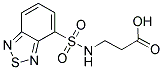 3-(BENZO[1,2,5]THIADIAZOLE-4-SULFONYLAMINO)-PROPIONIC ACID CAS#: 405279-59-6