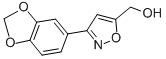 (3-BENZO[1,3]DIOXOL-5-YL-ISOXAZOL-5-YL)-METHANOL CAS#: 438565-34-5