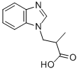 3-BENZOIMIDAZOL-1-YL-2-METHYL-PROPIONIC ACID CAS#: 58555-21-8