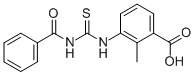 3-[[(BENZOYLAMINO)THIOXOMETHYL]AMINO]-2-METHYL-BENZOIC ACID CAS#: 532936-86-0