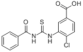 3-[[(BENZOYLAMINO)THIOXOMETHYL]AMINO]-4-CHLORO-BENZOIC ACID CAS#: 532948-64-4
