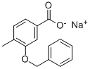 3-BENZYLOXY-4-METHYLBENZOIC ACID SODIUM SALT CAS#: 497845-28-0