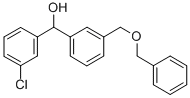 (3-((BENZYLOXY)METHYL)PHENYL)(3-CHLOROPHENYL) METHANOL CAS#: 440105-54-4