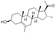 3-BETA-HYDROXY-6,16-ALPHA-DIMETHYL-5-PREGNEN-20-ONE CAS#: 5888-08-4