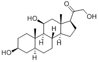 3-BETA,11-BETA,21-TRIHYDROXY-5-ALPHA-PREGNAN-20-ONE CAS#: 516-16-5