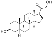 3-BETA,5-ALPHA-TETRAHYDRODEOSOXYCORTICOSTERONE CAS#: 567-01-1