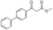 3-BIPHENYL-4-YL-3-OXO-PROPIONIC ACID METHYL ESTER CAS#: 56216-10-5