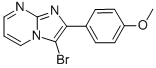 3-BROMO-2-(4-METHOXY-PHENYL)-IMIDAZO[1,2-A]PYRIMIDINE CAS#: 478043-89-9