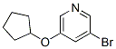 3-BROMO-5-CYCLOPENTYLOXYPYRIDINE CAS#: 422557-08-2