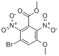 3-BROMO-5-METHOXY-2,6-DINITRO-BENZOIC ACID METHYL ESTER CAS#: 56709-74-1