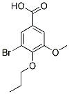 3-BROMO-5-METHOXY-4-PROPOXY-BENZOIC ACID CAS#: 554407-81-7
