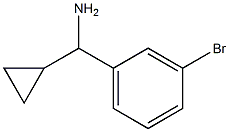 (3-BROMOPHENYL)(CYCLOPROPYL)METHANAMINE CAS#: 536694-26-5