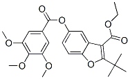 3-Benzofurancarboxylicacid,2-(1,1-dimethylethyl)-5-[(3,4,5-trimethoxybenzoyl)oxy]-,ethylester(9CI) CAS#: 578736-93-3