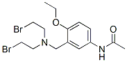 3'-[[Bis(2-bromoethyl)amino]methyl]-4'-ethoxyacetanilide CAS#: 56266-58-1