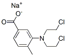 3-Bis(2-chloroethyl)amino-4-methylbenzoic acid sodium salt CAS#: 52616-25-8