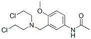 3'-[[Bis(2-chloroethyl)amino]methyl]-4'-methoxyacetanilide CAS#: 56288-29-0