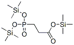 3-[Bis[(trimethylsilyl)oxy]phosphinyl]propionic acid trimethylsilyl ester CAS#: 53044-28-3