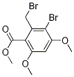 3-Bromo-2-(bromomethyl)-4,6-dimethoxybenzoic acid methyl ester CAS#: 58137-74-9