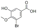 3-Bromo-5-hydroxy-4-methoxybenzoic acid CAS#: 52783-66-1
