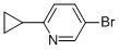 3-Bromo-6-(cyclopropyl)pyridine CAS#: 579475-29-9
