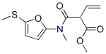 3-Butenoic  acid,  2-[[methyl[5-(methylthio)-2-furanyl]amino]carbonyl]-,  methyl  ester CAS#: 438045-45-5