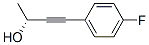 3-Butyn-2-ol,4-(4-fluorophenyl)-,(2R)-(9CI) CAS#: 405065-71-6