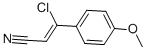 3-CHLORO-3-(4-METHOXYPHENYL)ACRYLONITRILE CAS#: 57466-68-9