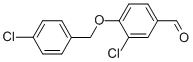 3-CHLORO-4-[(4-CHLOROBENZYL)OXY]BENZALDEHYDE CAS#: 443124-79-6