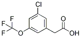 3-CHLORO-5-(TRIFLUOROMETHOXY)PHENYLACETIC ACID CAS#: 433938-70-6
