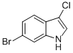 3-CHLORO-6-BROMO INDOLE CAS#: 57916-08-2
