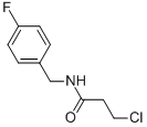 3-CHLORO-N-(4-FLUORO-BENZYL)-PROPIONAMIDE CAS#: 544440-95-1