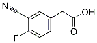 3-CYANO-4-FLUOROPHENYLACETIC ACID CAS#: 519059-11-1